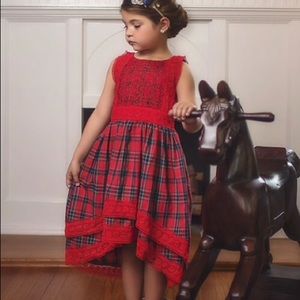 Trish Scully Girls Holiday Christmas Dress Size 8